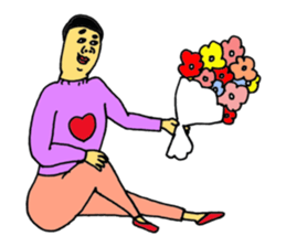 Form of love sticker #13993392