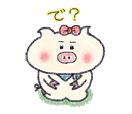 Crayon de Butako 2 sticker #13993548