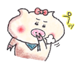 Crayon de Butako 2 sticker #13993549