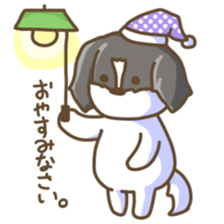Poteto and Cocoa dog Sticker sticker #13993879