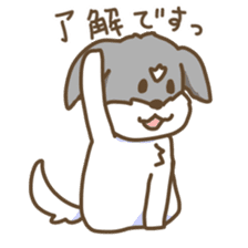 Poteto and Cocoa dog Sticker sticker #13993888