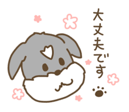 Poteto and Cocoa dog Sticker sticker #13993889
