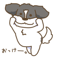 Poteto and Cocoa dog Sticker sticker #13993890