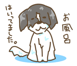 Poteto and Cocoa dog Sticker sticker #13993895