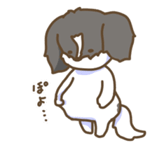 Poteto and Cocoa dog Sticker sticker #13993896
