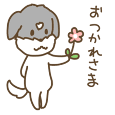 Poteto and Cocoa dog Sticker sticker #13993901