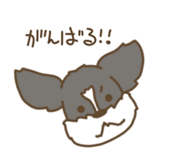 Poteto and Cocoa dog Sticker sticker #13993910