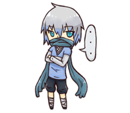 Yumi Yuki the Ninjaz sticker #13994135