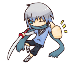 Yumi Yuki the Ninjaz sticker #13994136