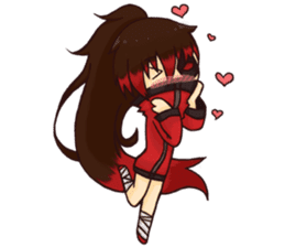 Yumi Yuki the Ninjaz sticker #13994138