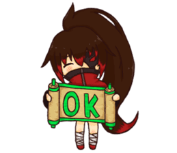 Yumi Yuki the Ninjaz sticker #13994140