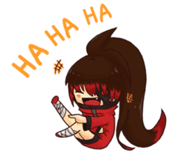 Yumi Yuki the Ninjaz sticker #13994141