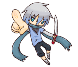 Yumi Yuki the Ninjaz sticker #13994144