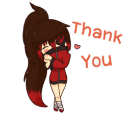 Yumi Yuki the Ninjaz sticker #13994146