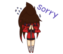 Yumi Yuki the Ninjaz sticker #13994148