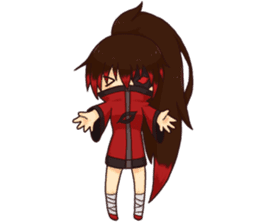 Yumi Yuki the Ninjaz sticker #13994156