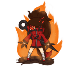 Yumi Yuki the Ninjaz sticker #13994157