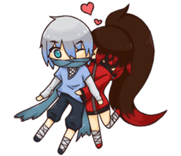 Yumi Yuki the Ninjaz sticker #13994158