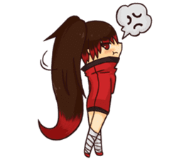 Yumi Yuki the Ninjaz sticker #13994163