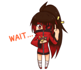 Yumi Yuki the Ninjaz sticker #13994164