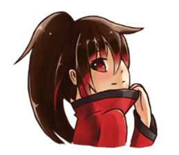 Yumi Yuki the Ninjaz sticker #13994165