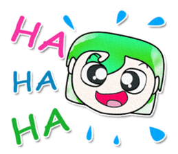 Ha Ha Ha!! Mr. Hanada. ^^ sticker #13994242