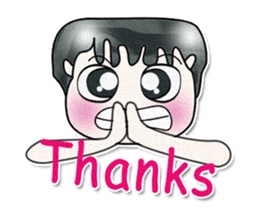 Ha Ha Ha!! My name is Kato.^_^ sticker #13995063