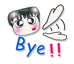 Ha Ha Ha!! My name is Kato.^_^ sticker #13995064