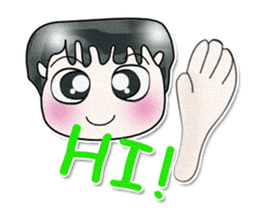 Ha Ha Ha!! My name is Kato.^_^ sticker #13995065