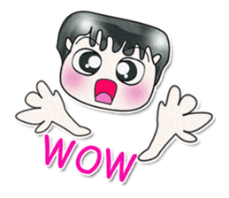 Ha Ha Ha!! My name is Kato.^_^ sticker #13995066