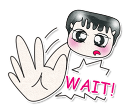 Ha Ha Ha!! My name is Kato.^_^ sticker #13995067