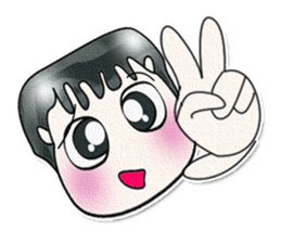 Ha Ha Ha!! My name is Kato.^_^ sticker #13995070