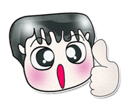 Ha Ha Ha!! My name is Kato.^_^ sticker #13995071