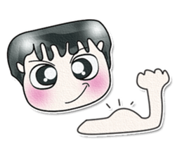 Ha Ha Ha!! My name is Kato.^_^ sticker #13995072