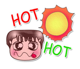 Ha Ha Ha!! My name is Kato.^_^ sticker #13995078