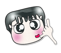 Ha Ha Ha!! My name is Kato.^_^ sticker #13995084