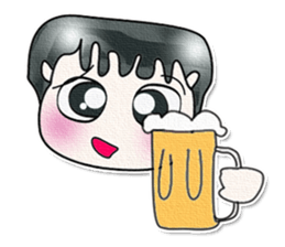 Ha Ha Ha!! My name is Kato.^_^ sticker #13995089