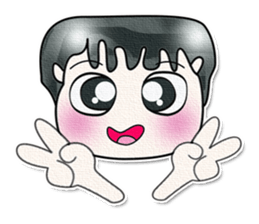 Ha Ha Ha!! My name is Kato.^_^ sticker #13995098