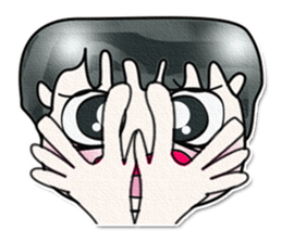 Ha Ha Ha!! My name is Kato.^_^ sticker #13995100