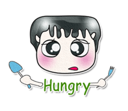 Ha Ha Ha!! My name is Kato.^_^ sticker #13995101