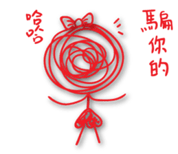 A bunch of hair VOR.4 sticker #13995205