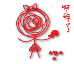 A bunch of hair VOR.4 sticker #13995211