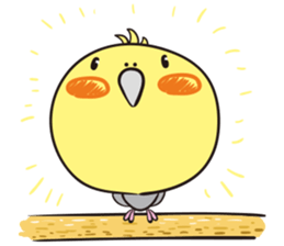 Cockatoo's emotions and sorrows sticker #13995473