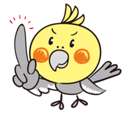 Cockatoo's emotions and sorrows sticker #13995489
