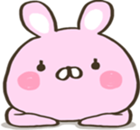 Act cute Rabbit sticker #13995668