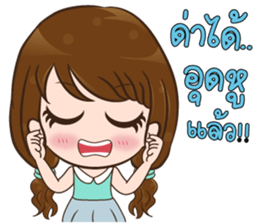 Ajima!! Call center Girl sticker #13995747