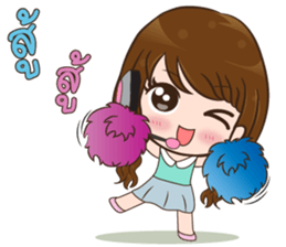 Ajima!! Call center Girl sticker #13995754