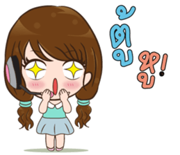 Ajima!! Call center Girl sticker #13995760