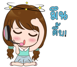 Ajima!! Call center Girl sticker #13995763