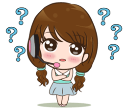 Ajima!! Call center Girl sticker #13995769